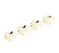 4pcs Electric Guitar Knobs Speed Control Knobs Volumes Tone Control Knobs Instrument Accessory Easy To Use Volumes Tone Control Knobs