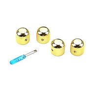4Pcs Electric Guitar Top Hat Knobs Speed Tone Effect Pedal Control Knobs Guitar Potentiometer Control Knobs Guitar Potentiometer Control Knob Guitar Speed Control Knobs Guitar Top Hat Knobs