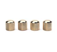 4Pcs Electric Guitar Tops Hat Knobs Speed Volume Tone Effect Pedal Control Knobs Guitar Effect Pedal Control Volume Tone Tops Hat Potentiometer