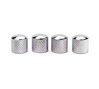 4Pcs Electric Guitar Tops Hat Knobs Speed Volume Tone Effect Pedal Control Knobs Guitar Effect Pedal Control Volume Tone Tops Hat Potentiometer