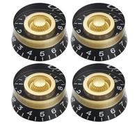 4Pcs Electric Guitar Volumes Tone Knob Potentiometer Caps Acrylic Speed Volumes Tone Control Knob Guitar Accessories
