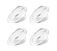 4pcs Electric Pepper Mill Acrylic Dust Cover Kitchen Lid