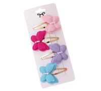 4Pcs Elegant Double Layer Bowknot Hair Accessories 3D Bows Hair Clip Barrettes For Everyday Wear And Special Occasion