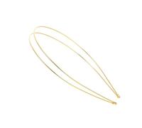 4pcs Elegant Girl Headband Metal Hairband for Wedding Banquet | Golden Finish, Lightweight Simple Structure, Decorative Lovely Chic Style, for Special Occasions