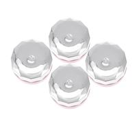 4pcs Empty Nail Polish Bottle Plastic Jar for Nail Treatments | Refillable Design, Screw Seal Closure, Sample Storage, On-the-go Touch-ups, Essential Oils