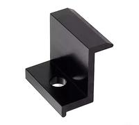 4Pcs End Clamp Accessories for PV Solar Panels, Aluminum Material for Enhanced Strength (40mm)