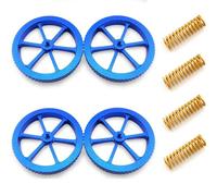 4PCS Ender 3 Metal Leveling Nuts and Springs,Ender 3 Bed Leveling Nuts and Ender 3 Bed Springs 25mm Use for Ender 3/Ender 3 Pro/Ender 3 V2, Ender 5/Ender 5 Plus, CR-10/CR10S 3D Printer Bed,