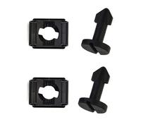 4pcs Engine Cover Stud and Stay Grommet Kit Undertray Wheel Arch Screw Plastic for Honda Replace 91501-SS8-A01 91601-SS8-A01 Clips Body and Trim