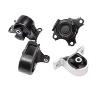4Pcs Engine Motor Mount Compatible With Fits 2001 2002 2003 2004 2005 For Civic For Acura 1.7L A4511 A6588 A6591 A6595 Motor bracket