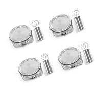 4Pcs Engine Pistons W/Rings Set G4NA 23410-2E500 Compatible For Elantra Coupe GL GT GLS Forte EX Koup Soul Tucson 2.0L Engine Pistons Parts