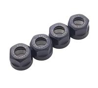 4pcs ER11-A Collet Clamping Nut With Dynamic Balance Holes for CNC Milling Chuck Holder Lathe