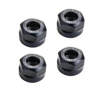 4pcs ER11 A Type Precision Metal Collet Clamping Nuts M14*0.75mm for CNC Machine Tools - & Durable