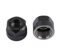 4pcs ER11A Chuck Collet Clamping Nut - Durable ER Metal Collet Nuts for CNC Engraving Machines
