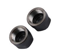 4pcs ER11A Collet Clamping Nuts, M14*0.75mm High Hardness Metal Chuck Nuts for CNC Applications