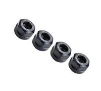 4pcs ER11A M14*0.75mm Metal Collet Clamping Nut - Durable Chuck Nut for Lathe Chuck Holder