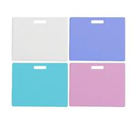 4pcs Erasable Badge Sticky Note, Reusable Badge Notepad, Portable Writable Clipboard, For Writing Nurses Teachers Doctors Caregivers School Hospital