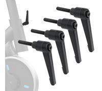 4Pcs Exercise Bike Replacement Parts for Peloton Spin Bike, Adjustable Alloy L-Shaped Handle Accessories for Peloton Exercise Bike Seat and Handle Height Adjustment