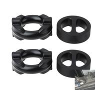 4Pcs Exhaust Muffler System Hanger for BMW E23 E30 E34, Front + Rear Car Rubber Muffler Exhaust Hanger Bushing, 18211177708 18211712838 18211176424 18211245985, for BMW 3 Series E30, 5 Series E28, E34