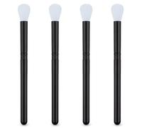 4Pcs Extension Eyelash Shampoo Brushes Cleansing，Urtlia Fluffy Lash Eye Shadow Wash Makeup Brush Set