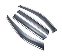 4pcs Exterior Visor Vent Shades Window For Q5 Typ 8r 2010 2011 2012 2013 2014 2015 2016 Sun Rain Guard Deflector Door Sun Visors
