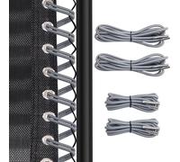 4PCS Extra Long Repair Cord for Zero Gravity Chair, COITEK Replacement Elastic Cords Repair Tool Kit for Repairing Zero Gravity Chair, Recliners (Silver)