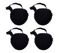 4Pcs Eye Patch,Eye Patches for Adults Kids,Medical Eye Patch Adjustable Eye Patches Right or Left Eye Protect Sensitive Eye Area and Reusable
