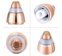 4pcs Eyebrow Hair Remover Replacement Heads For Women Eyebrow Trimmer Perfect And Smooth Rose Gold Trimmer Replacement Head