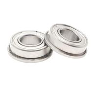 4PCS F6904ZZ/F6904ZZ P5 Miniature Flange Bearing 20x37x9mm High Speed Flanged Ball Bearings(F6904ZZ)