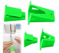4pcs Fabric Tube Maker for Fabric Roll Rugs, Large and Small Size Plastic Bias Tape Maker Sew Accessories for Easily Making Jelly Roll Rug(Green)