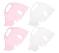 4pcs Face Mask Cover Silicone Reusable 3d Contour Design
