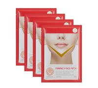 4pcs Face Mask V-Line, Chin Lift Mask, V Line Face Lift Firming Tightening Skin Chin Up, Moisturize And Nourish The Skin, Refresh The Skincare for Women & Men to Tighten Facial Lines