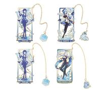 4pcs Fantasy Metal Bookmark Gift Set - Classic Game Figure Bookmark, Ideal Book Marker for Reading Great Gift for Game Fans, Reader, Friends or Teachers (4pcs G)