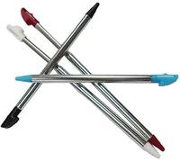 4Pcs Fashion Adjustable Metal Game Touch Stylus Pen for Nintendo 3DSLL/XL Console Nintendo Systems