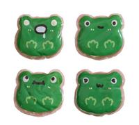 4pcs Fast Self Heating Animals Themed Hand Warmer Portable Plastic | Compact Carry for Pockets and Bags, Cartoon Frog Shape, Commuting Home Use, Cute Winter Design