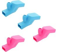 4Pcs Faucet Water Tap Extender Spout for Kids, Toddlers, and Babies - Safe, Easy to Install Sink Extender for Your Home Bathroom or Kitchen