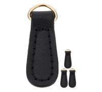 4pcs Faux Leather Zipper Pull Replacement for Backpacks and Handbags