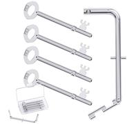 4Pcs FB2 Fireman Drop Key - Fire Brigade Drop Keys Set
