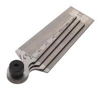 4pcs Feeler Gauge Set 1-7mm Stainless Steel for Gap Measuring | 22-29mm, 15-21mm and 8-14mm Sizes, Compact Carry, Easy Reading Scales