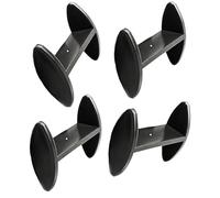 4Pcs Fence Post Base Brackets Stainless Steel Fence Panel Fixture for Outdoor Fences Reinforcement Gravels Board Fixed Clip