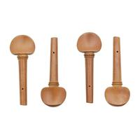 4Pcs Fiddle Tuning Peg Set Mahogany Ebony 4/4 Violin Part Tuning Pegs Tuners Open Hole String Instrument Accessorie