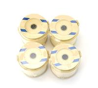 4Pcs Filter Element 2010SM 2010TM 2010PM，Compatible For RACOR 500FG/FH Diesel Engine Fuel Water Separator Replacement 2 10 30 Micron(2010TM)