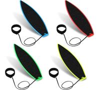 4Pcs Finger Surfboards, Finger Surf Board For Car Window Creative Mini Finger Surfboard Toy Fingertip Surfboard For Kids Teens Adults Indoors Outdoors Practice (4 Colors)