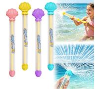 4PCS Firework Water Gun, Firework Style Water Guns Kids, Fireworks Water Spray Toy High Pressure Pull-Out, Water Pistols for Kids Adults, Swimming Pool Toys for Pool Beach Backyard Summer Water Fight