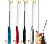 4PCS Fishing Hook Quick Removal Descending Device, Fish Hooks Remover Detacher Tool, Fishing Gear Security Equipment Kits for Adult, Fishing Hook Extractor Accessories Tools with Storage Tube
