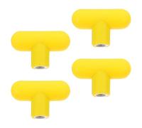 4pcs Fitness Handles Heavy Duty M8 T-Handle Replacement Knob for Workout Machines, PP/PA Material, Enhanced Stability and Prevents Accidental Dislodging for Strength Training