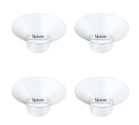 4pcs Flange Insert 16mm Compatible with Compatible with Momcozy M9/M6/M5/S12 Pro/V1 Pro/V2 Pro,for Spectra/Medela/MomMed/eufy/Lansinoh/Elvie Breast Pump,Replace for Momcozy Parts
