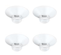 4pcs Flange Insert 18mm Compatible with Compatible with Momcozy M9/M6/M5/S12 Pro/V1 Pro/V2 Pro,for Spectra/Medela/MomMed/eufy/Lansinoh/Elvie Breast Pump,Replace for Momcozy Parts