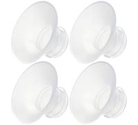 4PCS Flange Insert 19mm Compatible with Medela/Spectra/Willow/TSRETE/Momcozy S9/S12/S9Pro/S12Pro Breastpump 24mm Shields, Reduce 24mm Nipple Tunnel Down to Correct Size, Pump Parts Replace