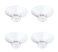 4pcs Flange Insert 21mm Compatible with Compatible with Momcozy M9/M6/M5/S12 Pro/V1 Pro/V2 Pro,for Spectra/Medela/MomMed/eufy/Lansinoh/Elvie Breast Pump,Replace for Momcozy Parts