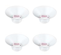4pcs Flange Insert 22mm Compatible with Compatible with Momcozy M9/M6/M5/S12 Pro/V1 Pro/V2 Pro,for Spectra/Medela/MomMed/eufy/Lansinoh/Elvie Breast Pump,Replace for Momcozy Parts